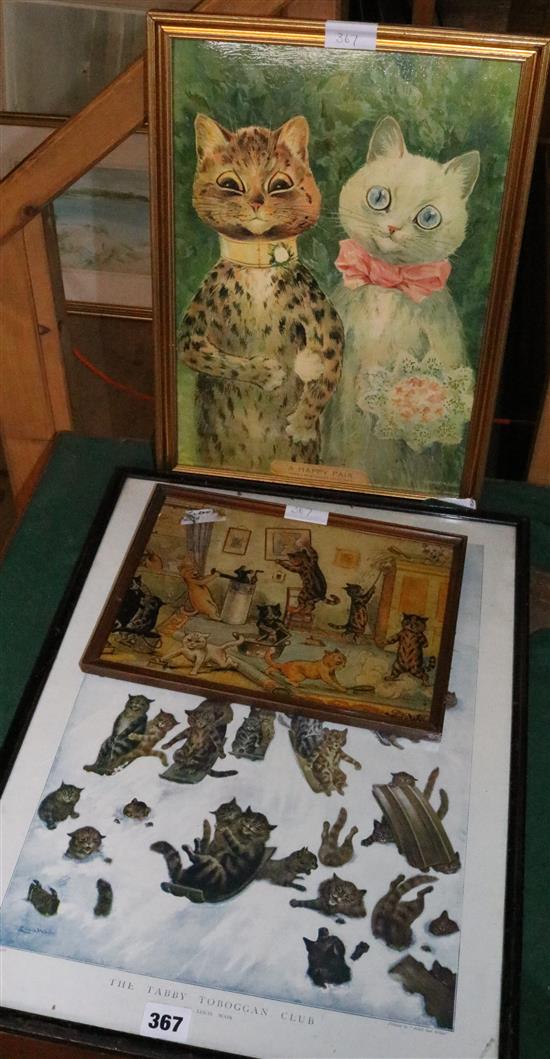 2 Louis Wain cat pictures